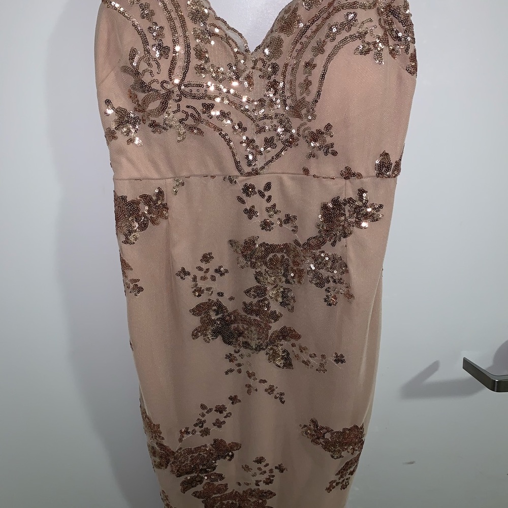 Rose Gold Dress - Picture 6 of 9